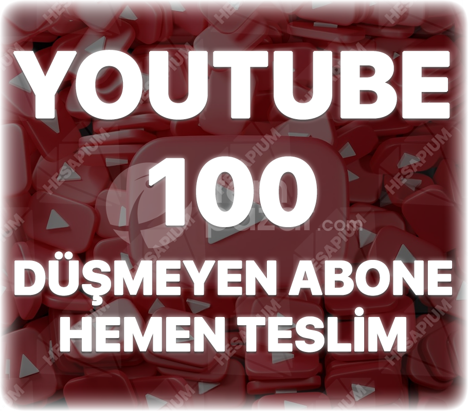 Youtube 100 Abone - Düşüş Yok
