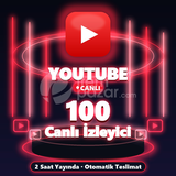 ⚡ YouTube 100 Canlı İzleyici 2 Saat ⚡
