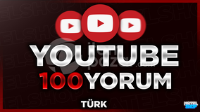 ⭐Youtube 100 Türk Yorum
