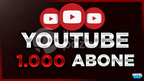 ⭐Youtube 1000 Abone