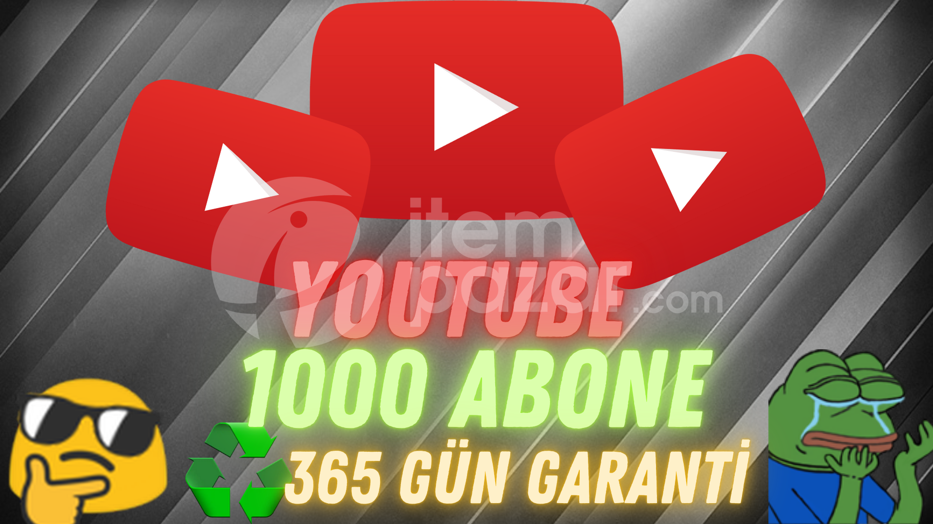 ⭐YOUTUBE 1000 ABONE+GARANTİ♻️⭐