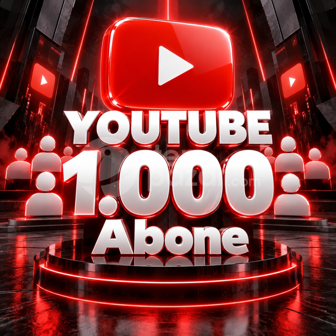 ⭐ YouTube 1.000 Abone | Garantili ⭐