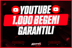 Youtube 1000 Beğeni Garanti