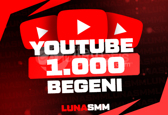 [YouTube] 1.000 Beğeni