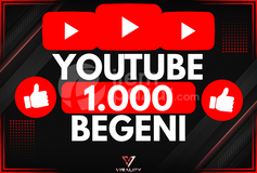 ⭐️YOUTUBE 1.000 BEĞENİ - HIZLI⭐️