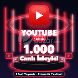 ⚡ YouTube 1.000 Canlı İzleyici 2 Saat ⚡