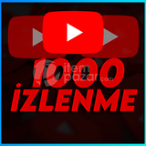 YouTube 1.000 İzlenme - Düşüş Yok