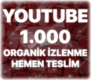 Youtube 1.000 İzlenme - Düşüş Yok