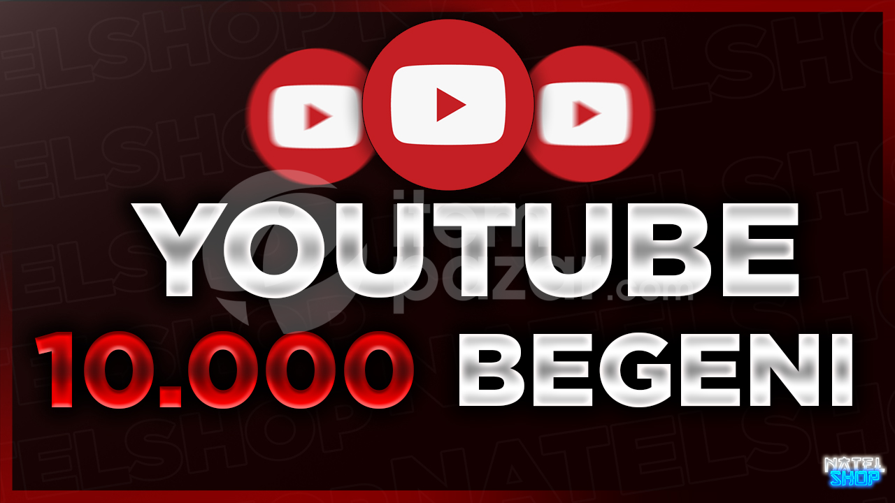 ⭐Youtube 10000 Beğeni