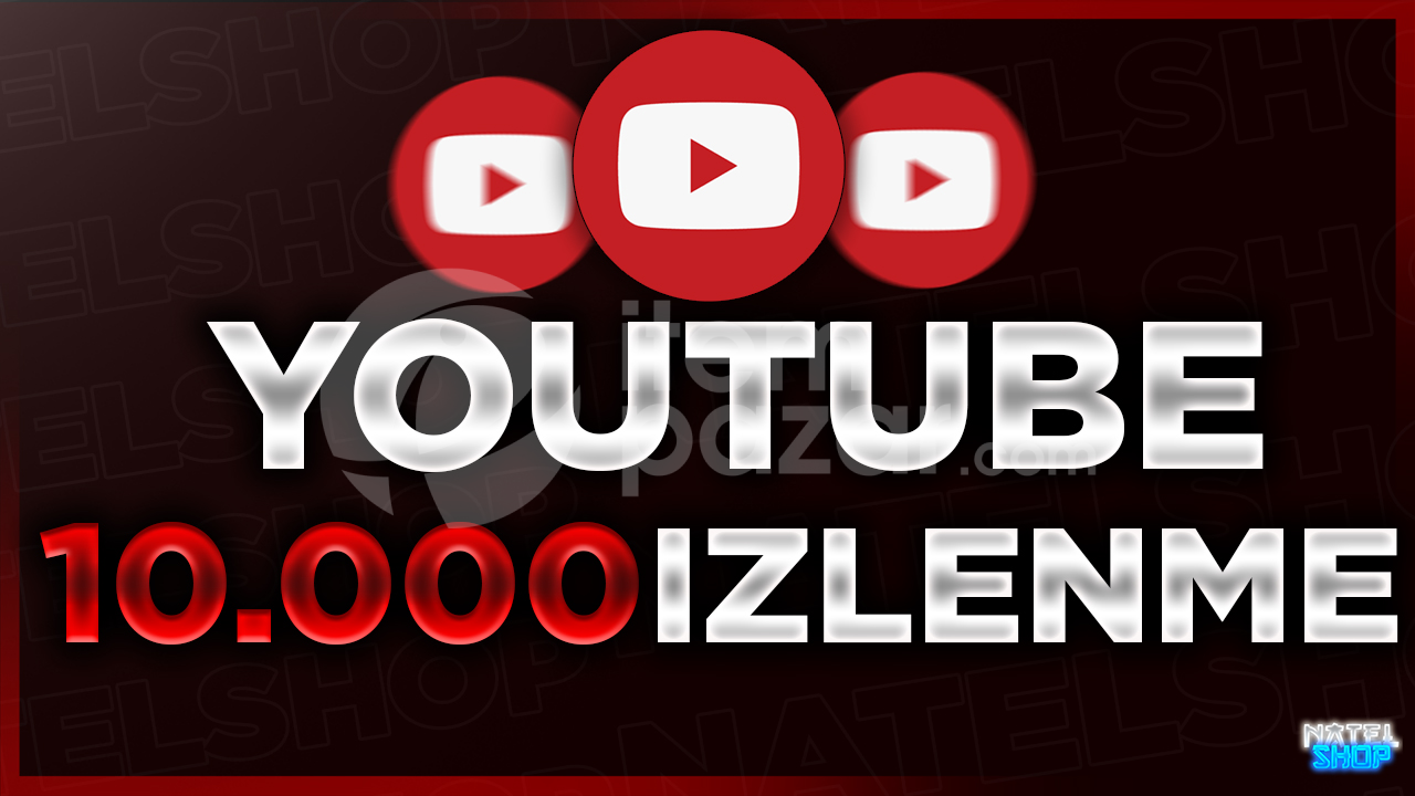 ⭐Youtube 10000 İzlenme