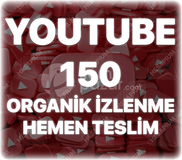Youtube 150 Organik İzlenme