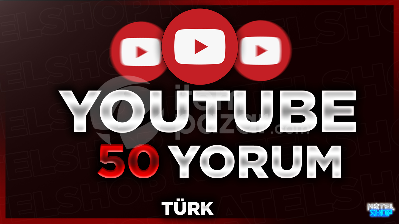 ⭐Youtube 50 Türk Yorum
