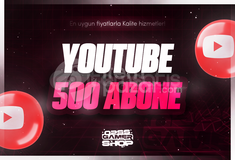 ⭐Youtube 500 Abone ⭐