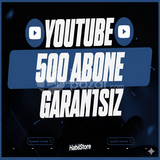 ⭐YOUTUBE 500 ABONE GARANTİSİZ⭐