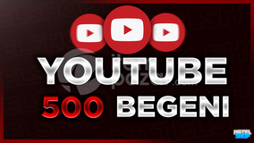 ⭐Youtube 500 Beğeni