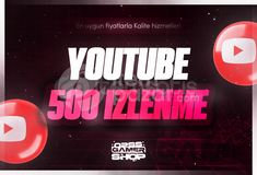 ⭐Youtube 500 İzlenme⭐