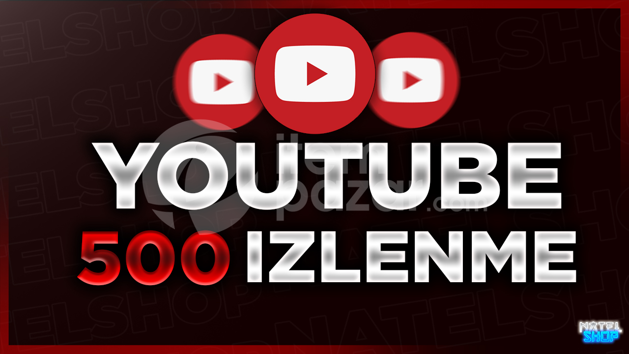 ⭐Youtube 500 İzlenme