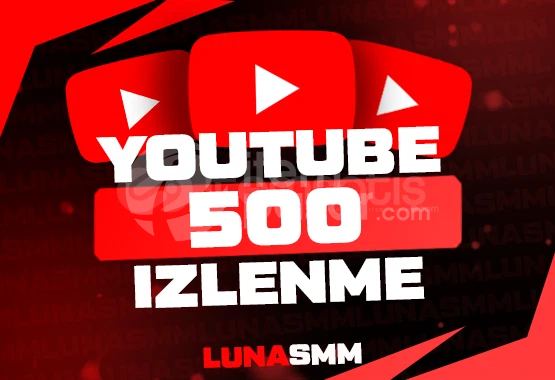 [YouTube] 500 İzlenme (Kalıcı)