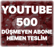 Youtube 500 Organik Abone