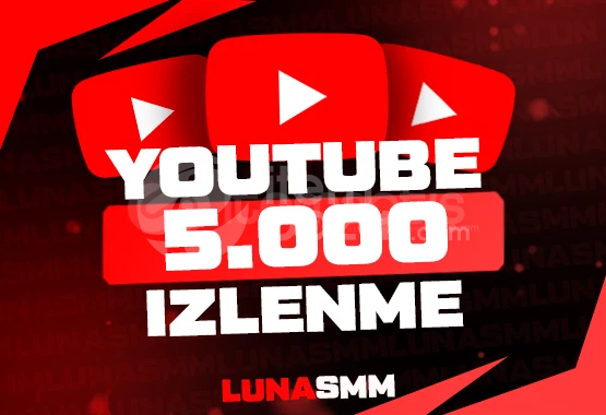 [YouTube] 5.000 İzlenme (Kalıcı)