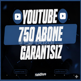 ⭐YOUTUBE 750 ABONE GARANTİSİZ⭐