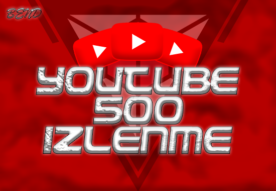 YOUTUBE ETKİLİ 500 İZLENME