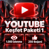 ⚡ YouTube Keşfet Paketi 1 | Garantili ⚡