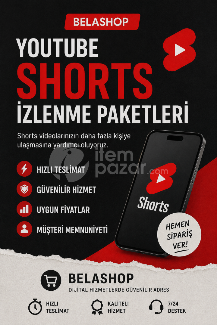 Youtube Shorts İzlenme Paketi