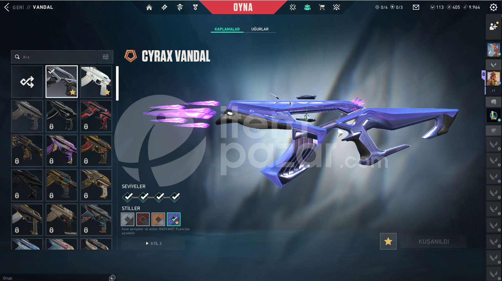 yüce elo mainkil çar