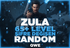 ⭐️ ZULA 65+ LEVEL ŞİFRE DEĞİŞEN RANDOM