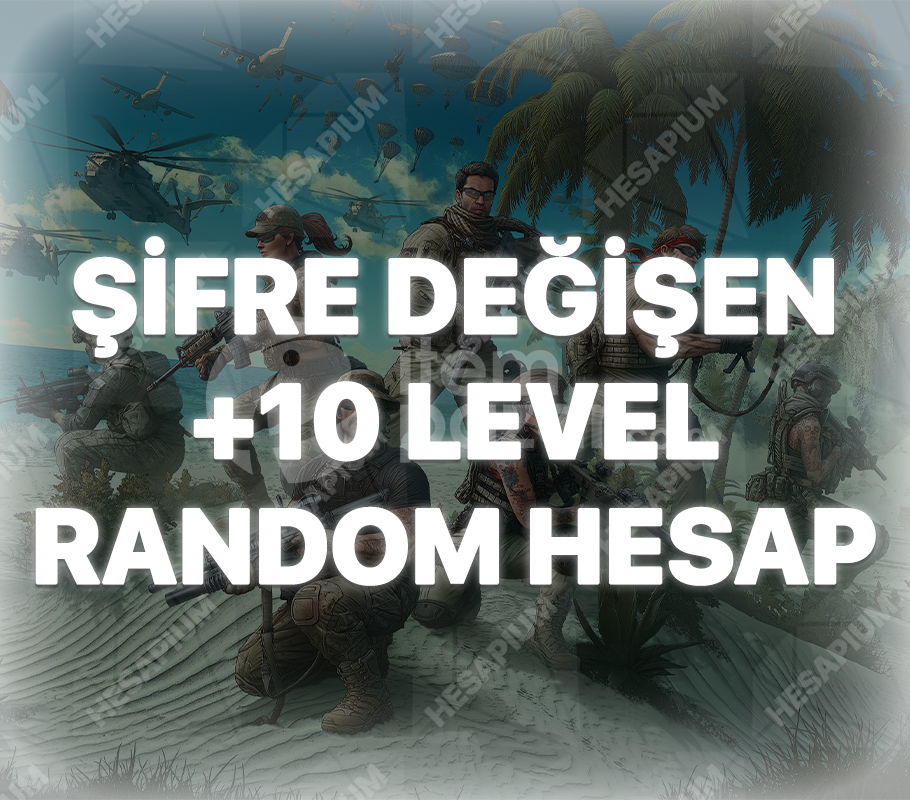 ZULA ŞİFRE DEĞİŞEN 10-150 LEVEL RANDOM HESAP 