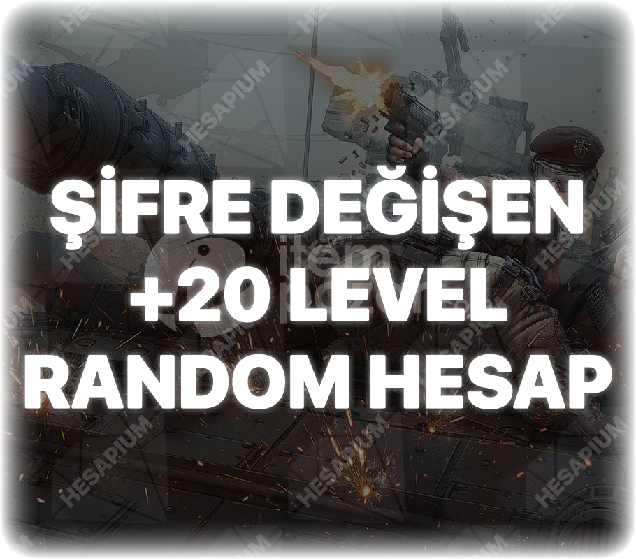 ZULA ŞİFRE DEĞİŞEN 20-150 LEVEL RANDOM HESAP 