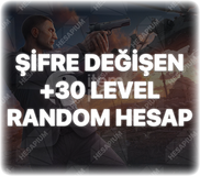 ZULA ŞİFRE DEĞİŞEN 30-150 LEVEL RANDOM HESAP
