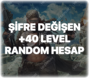 ZULA ŞİFRE DEĞİŞEN 40-150 LEVEL RANDOM HESAP